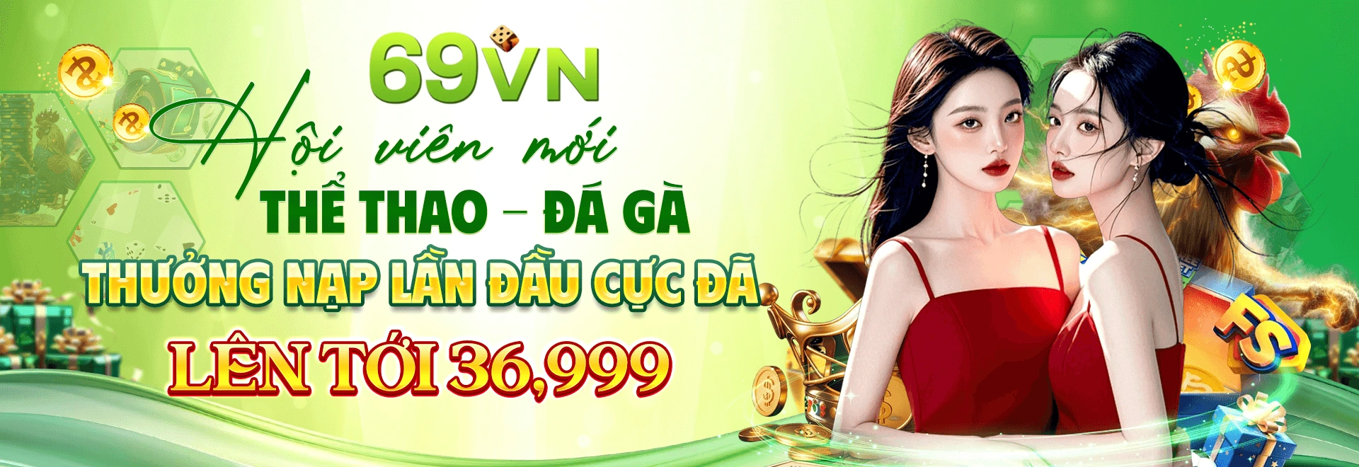 Các chuyên mục game trực tuyến trên giao diện tiếng Việt của 69Vn